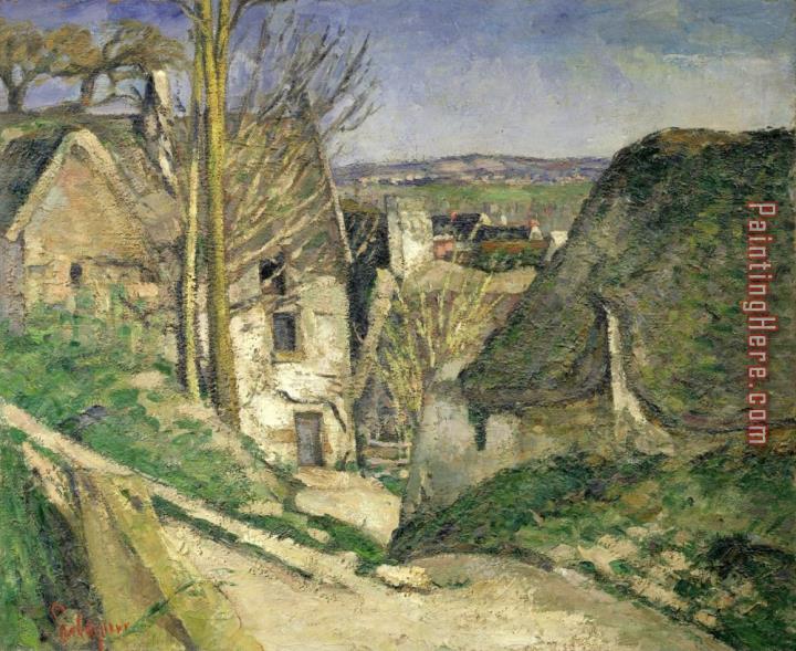 Paul Cezanne The House of The Hanged Man Auvers Sur Oise 1873